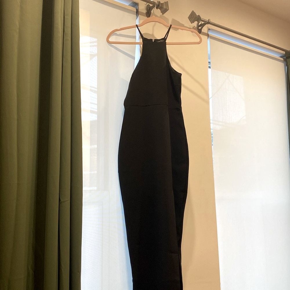 Lea and Viola long black gown